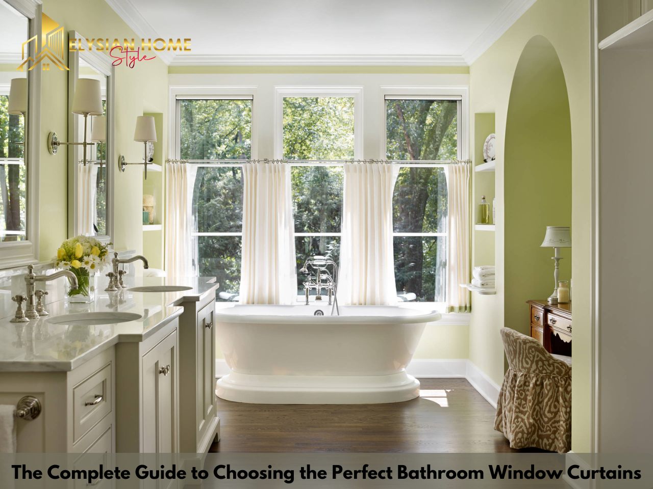 The Complete Guide to Choosing the Perfect Bathroom Window Curtains