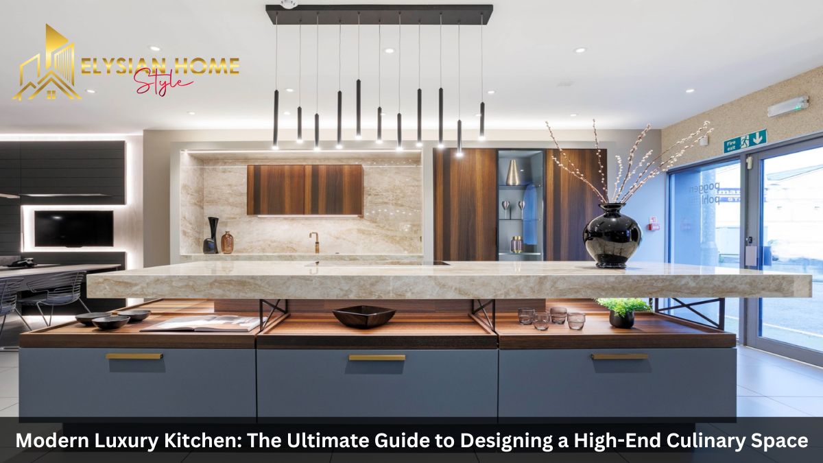 Modern Luxury Kitchen: The Ultimate Guide to Designing a High-End Culinary Space