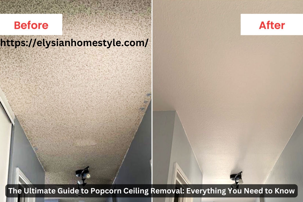 Popcorn Ceiling Removal